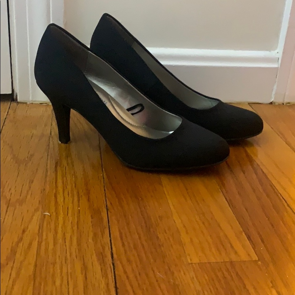 Black high heels
